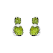 Pendiente olivina clip